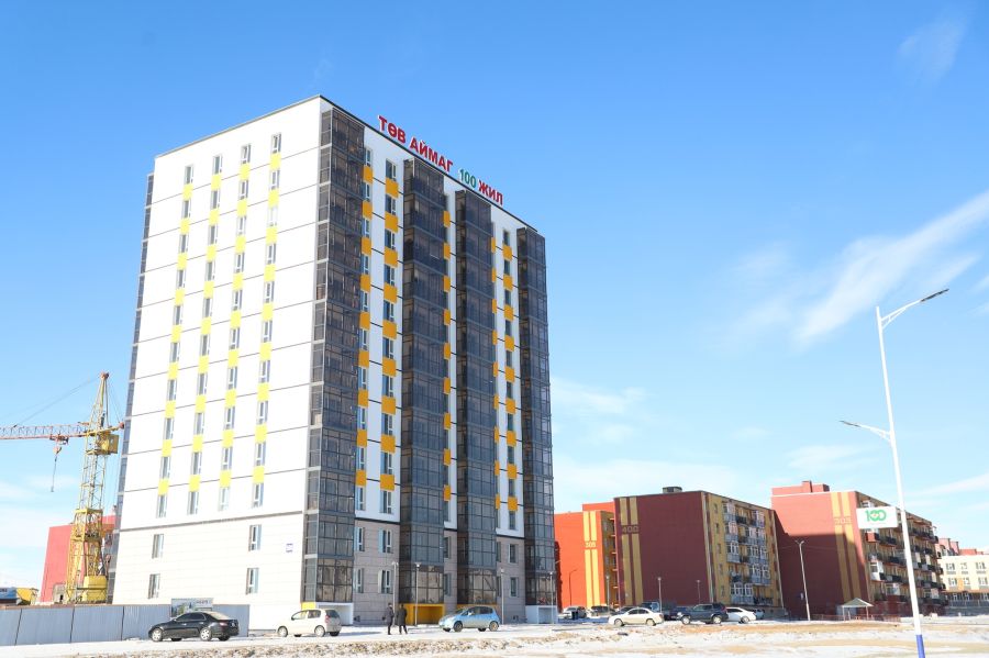 Төв аймаг, бодь тэргэ эх хотхон – 12 давхар орон сууцны барилга